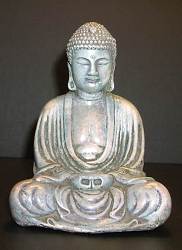 Japanese - Vintage glazed clay (6 in. tall)